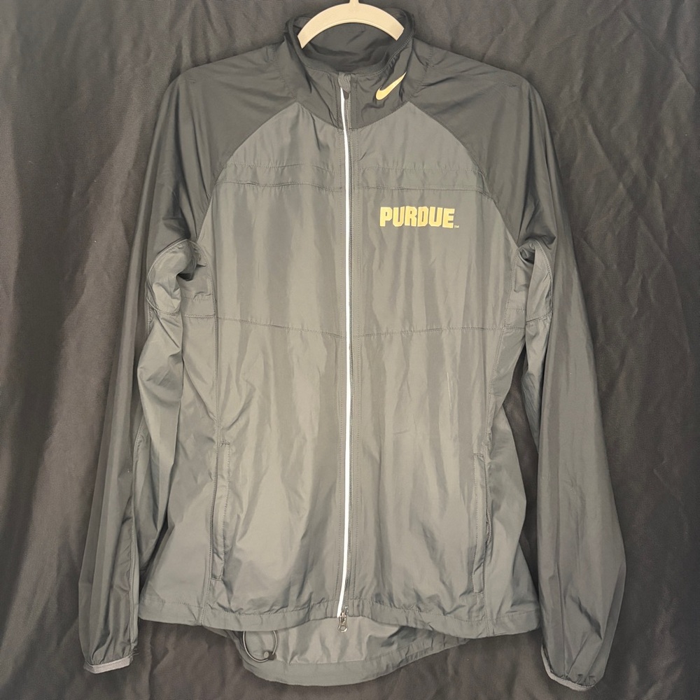 Purdue Nike Black and Gray Jacket